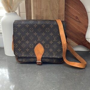 Louis Vuitton Cartouchiere GM Crossbody Bag